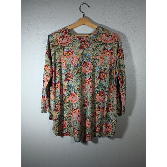 Show Me Your Mumu Skylar Slouch OVERSIZE Fresh Floral Top - Medium - Picture 2 of 10